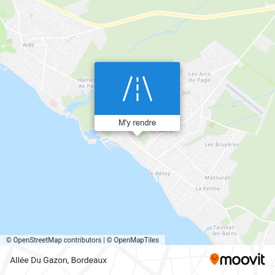 Allée Du Gazon plan