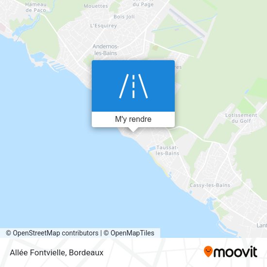 Allée Fontvielle plan