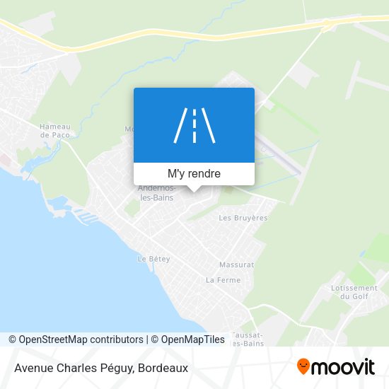 Avenue Charles Péguy plan