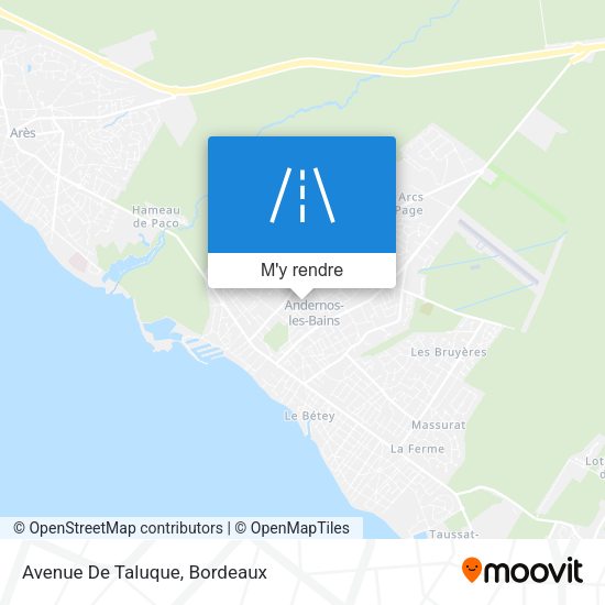 Avenue De Taluque plan