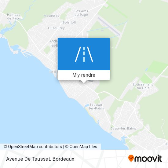 Avenue De Taussat plan