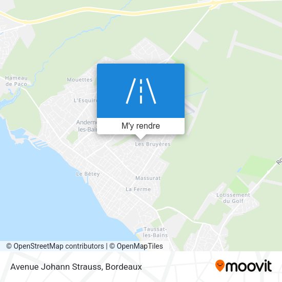 Avenue Johann Strauss plan