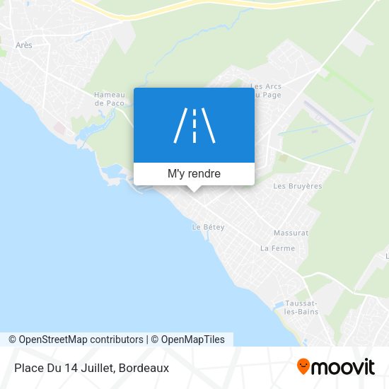 Place Du 14 Juillet plan