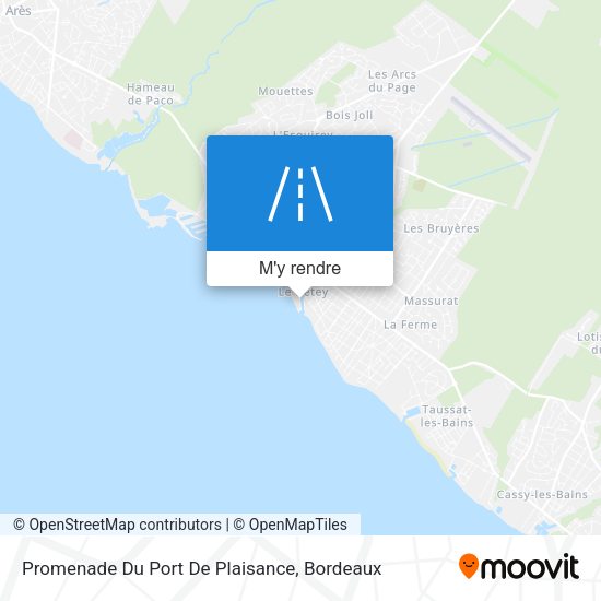 Promenade Du Port De Plaisance plan
