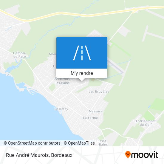 Rue André Maurois plan