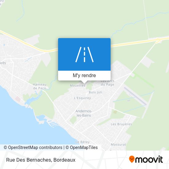 Rue Des Bernaches plan