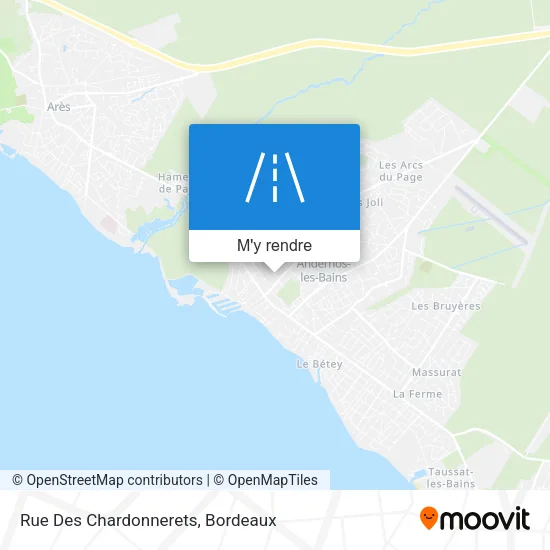 Rue Des Chardonnerets plan