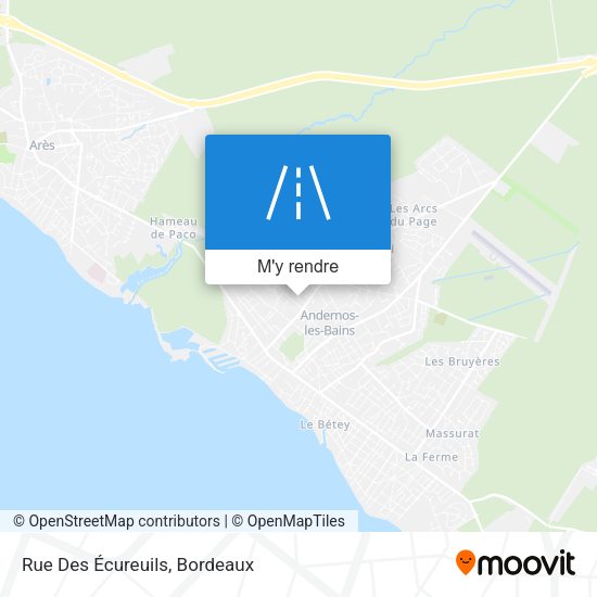 Rue Des Écureuils plan