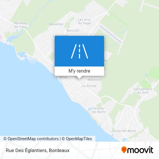 Rue Des Églantiers plan
