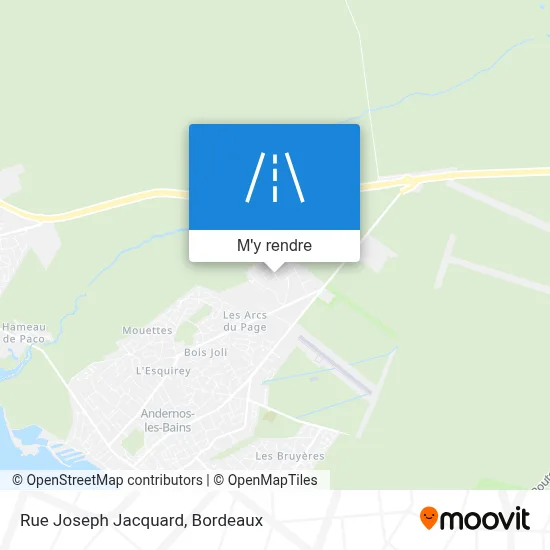Rue Joseph Jacquard plan