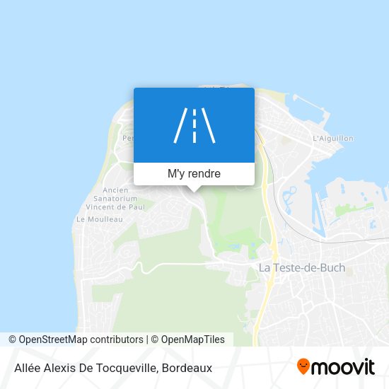 Allée Alexis De Tocqueville plan