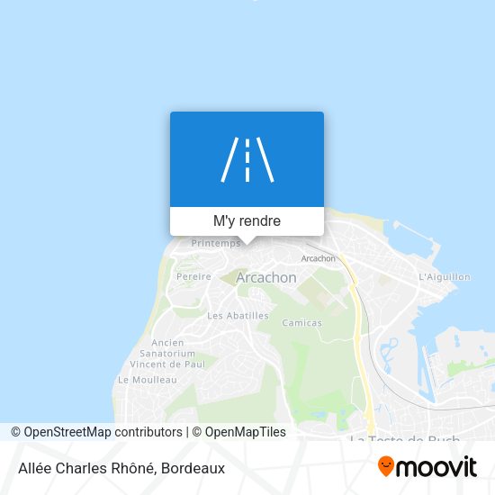 Allée Charles Rhôné plan