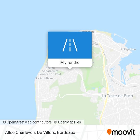 Allée Charlevois De Villers plan