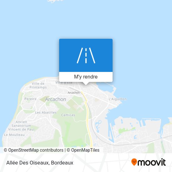 Allée Des Oiseaux plan
