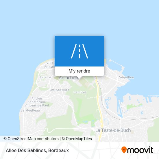 Allée Des Sablines plan