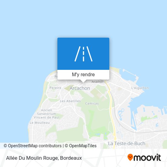 Allée Du Moulin Rouge plan