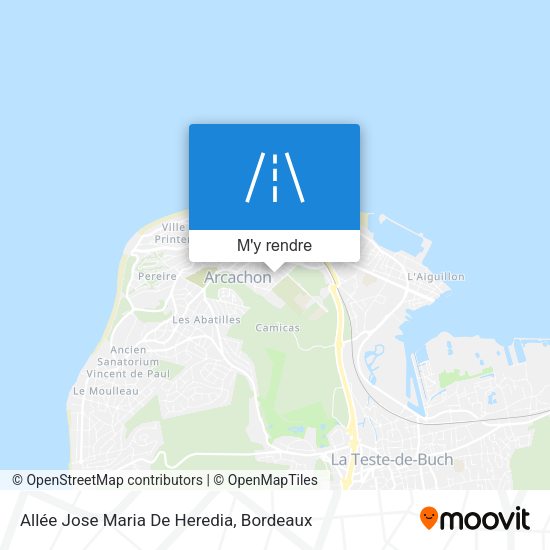 Allée Jose Maria De Heredia plan