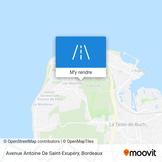 Avenue Antoine De Saint-Exupéry plan