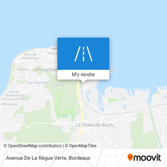 Avenue De La Règue Verte plan