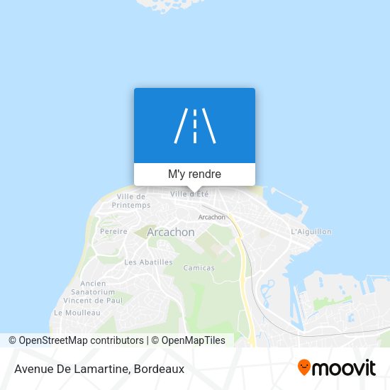 Avenue De Lamartine plan