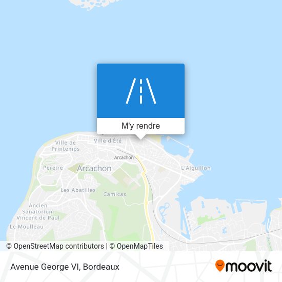Avenue George VI plan