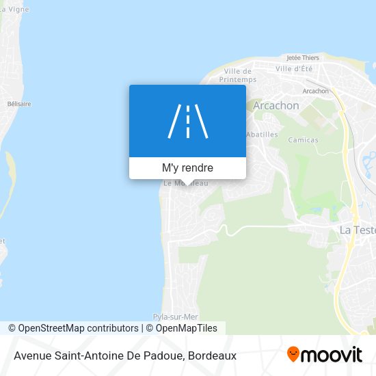 Avenue Saint-Antoine De Padoue plan