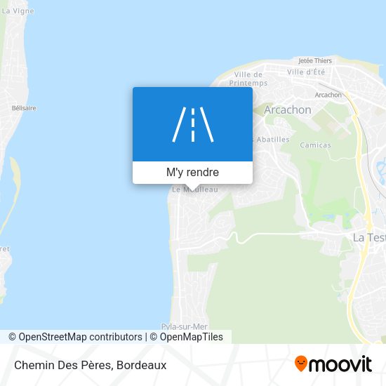 Chemin Des Pères plan