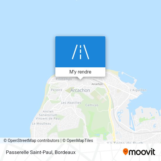 Passerelle Saint-Paul plan