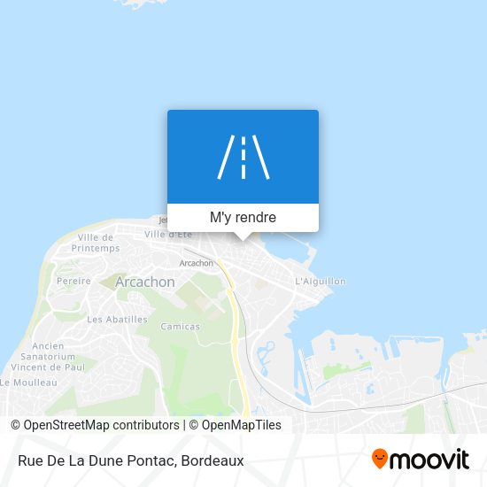 Rue De La Dune Pontac plan