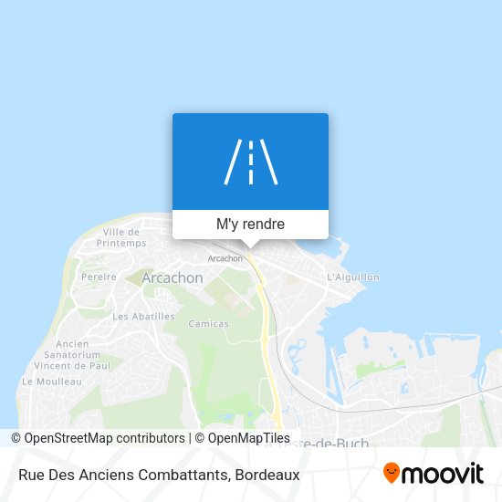 Rue Des Anciens Combattants plan