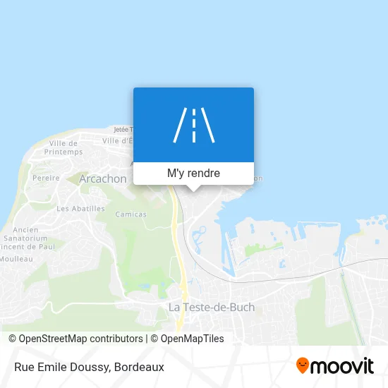 Rue Emile Doussy plan