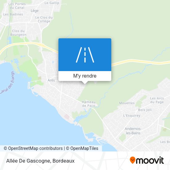 Allée De Gascogne plan