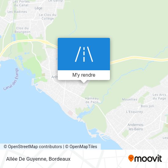 Allée De Guyenne plan