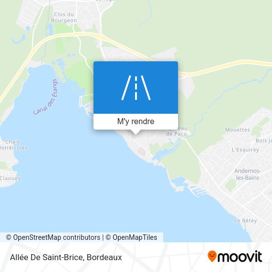 Allée De Saint-Brice plan