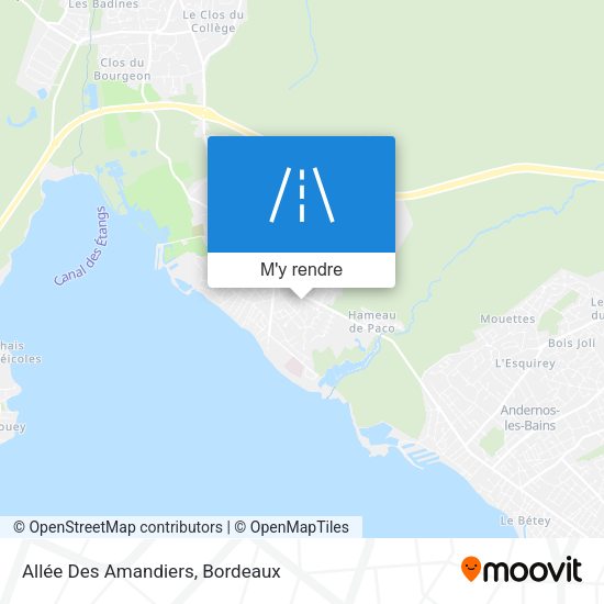 Allée Des Amandiers plan