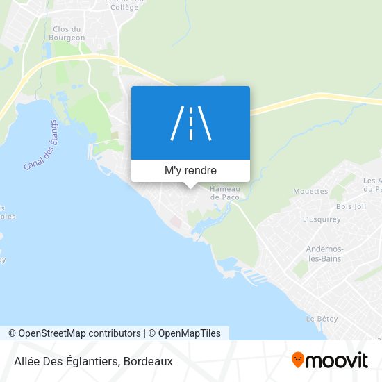 Allée Des Églantiers plan