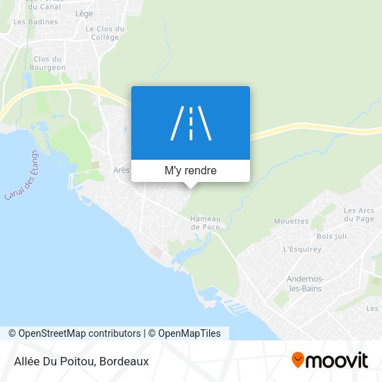 Allée Du Poitou plan