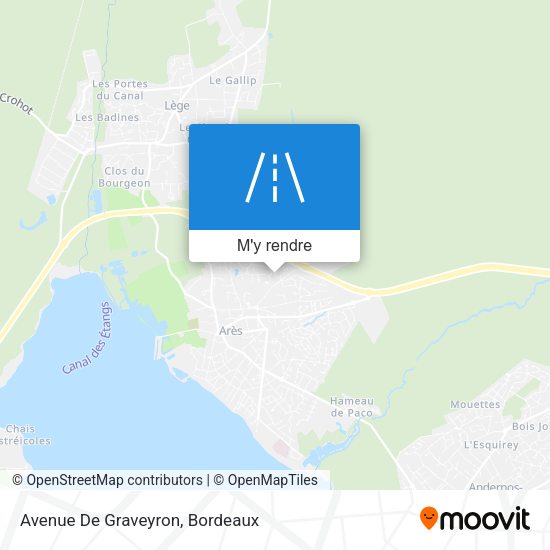 Avenue De Graveyron plan