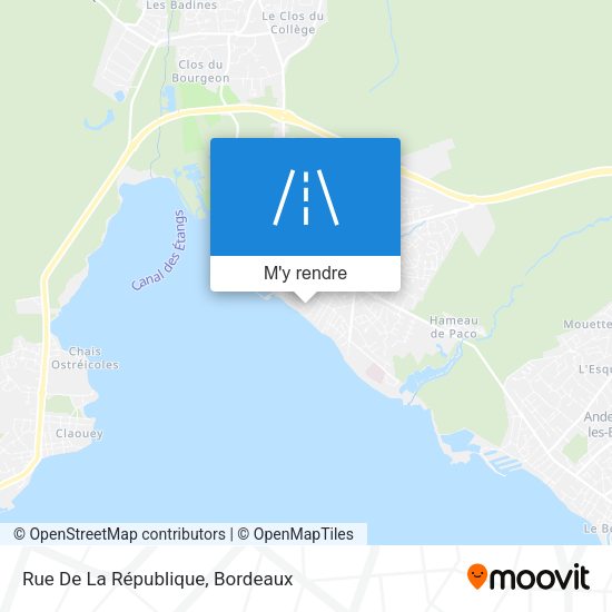 Rue De La République plan