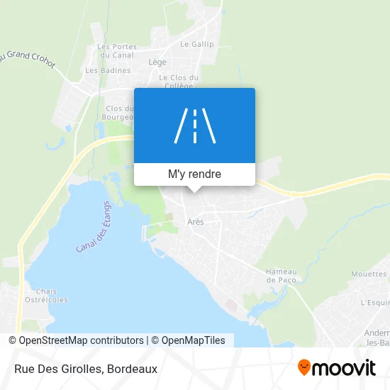 Rue Des Girolles plan