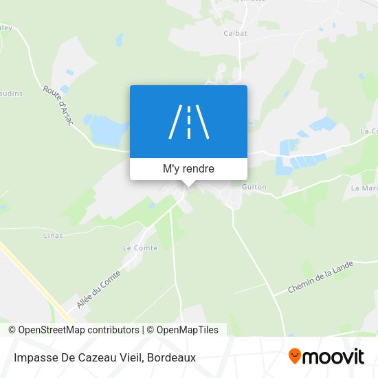 Impasse De Cazeau Vieil plan