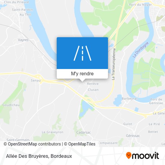 Allée Des Bruyères plan