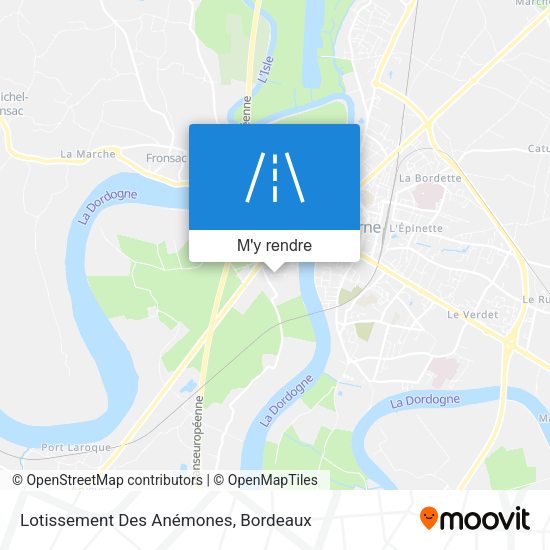 Lotissement Des Anémones plan