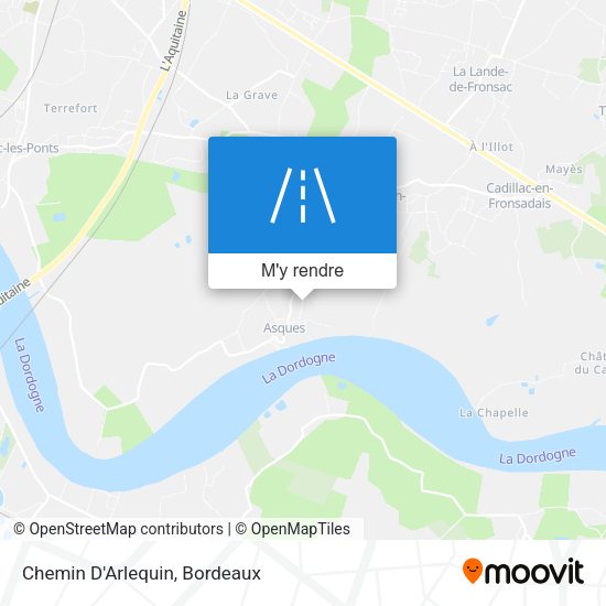 Chemin D'Arlequin plan