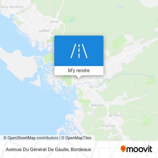 Avenue Du Général De Gaulle plan