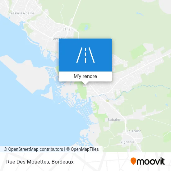 Rue Des Mouettes plan