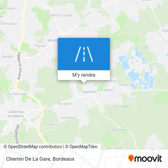 Chemin De La Gare plan