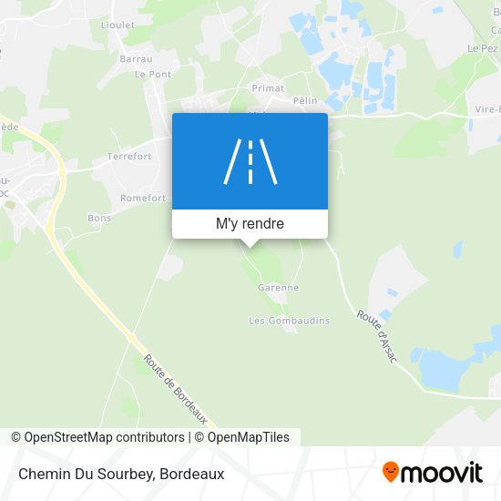 Chemin Du Sourbey plan