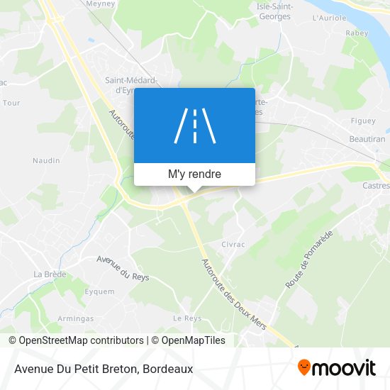 Avenue Du Petit Breton plan