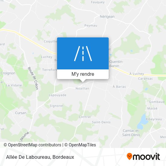 Allée De Laboureau plan